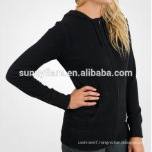 Hot Sale Women 100% Cashmere Jumper Hoodie Sweater